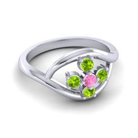 Simple Pave Rekhana Ring