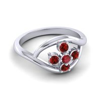 Simple Pave Rekhana Ring