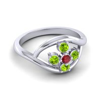 Simple Pave Rekhana Ring