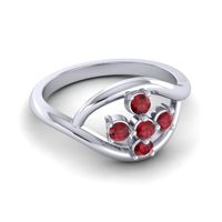 Simple Pave Rekhana Ring