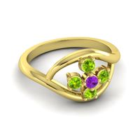 Simple Pave Rekhana Ring