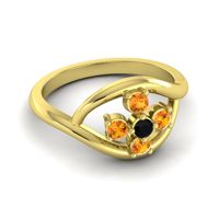 Simple Pave Rekhana Ring