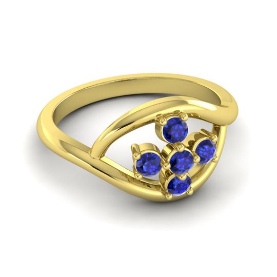 Simple Pave Rekhana Ring