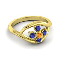 Simple Pave Rekhana Ring