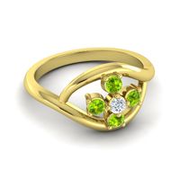 Simple Pave Rekhana Ring