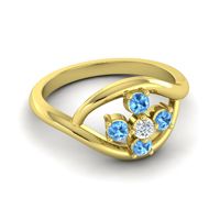 Simple Pave Rekhana Ring