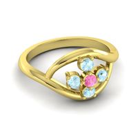 Simple Pave Rekhana Ring