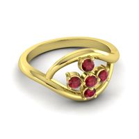Simple Pave Rekhana Ring