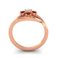 Simple Pave Rekhana Ring