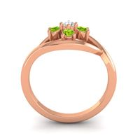 Simple Pave Rekhana Ring