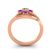 Simple Pave Rekhana Ring