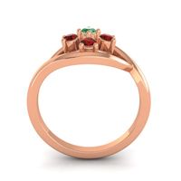 Simple Pave Rekhana Ring