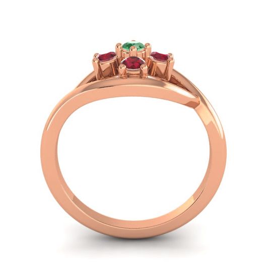 Simple Pave Rekhana Ring