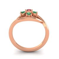 Simple Pave Rekhana Ring