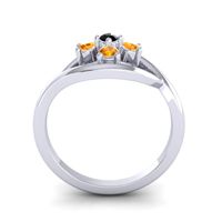 Simple Pave Rekhana Ring