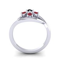 Simple Pave Rekhana Ring