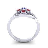 Simple Pave Rekhana Ring