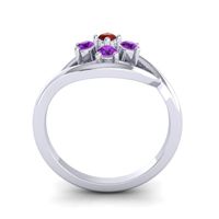 Simple Pave Rekhana Ring