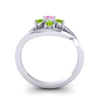 Simple Pave Rekhana Ring