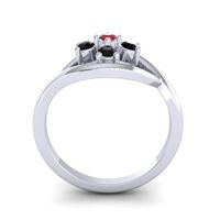 Simple Pave Rekhana Ring