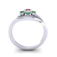 Simple Pave Rekhana Ring