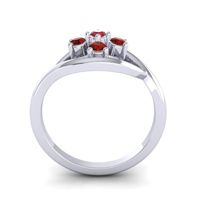 Simple Pave Rekhana Ring