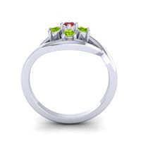 Simple Pave Rekhana Ring