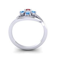 Simple Pave Rekhana Ring