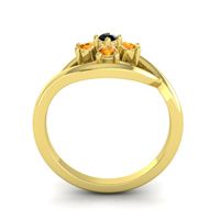 Simple Pave Rekhana Ring