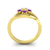 Simple Pave Rekhana Ring