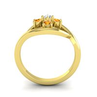 Simple Pave Rekhana Ring
