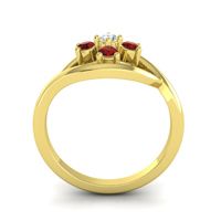 Simple Pave Rekhana Ring