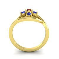 Simple Pave Rekhana Ring