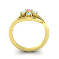 Simple Pave Rekhana Ring