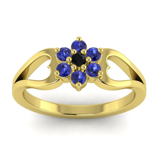 Simple Floral Pave Manyu Ring