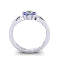 Simple Floral Pave Manyu Ring