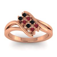 Simple Pave Bypass Agati Ring