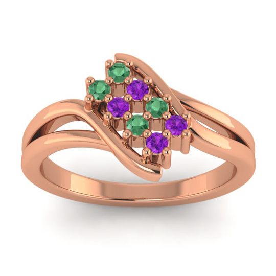 Simple Pave Bypass Agati Ring