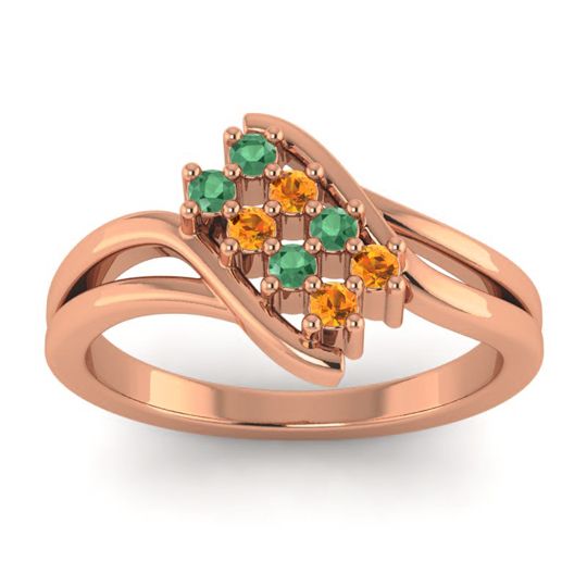 Simple Pave Bypass Agati Ring