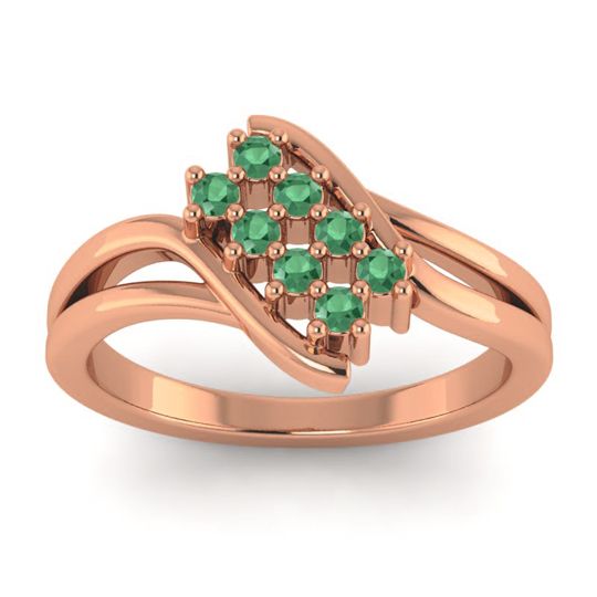 Simple Pave Bypass Agati Ring