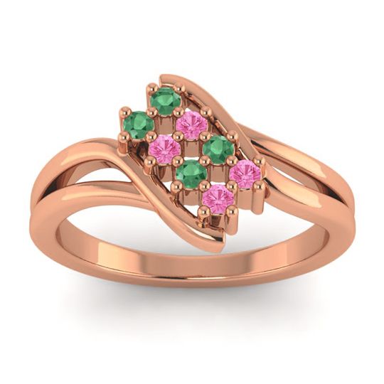 Simple Pave Bypass Agati Ring