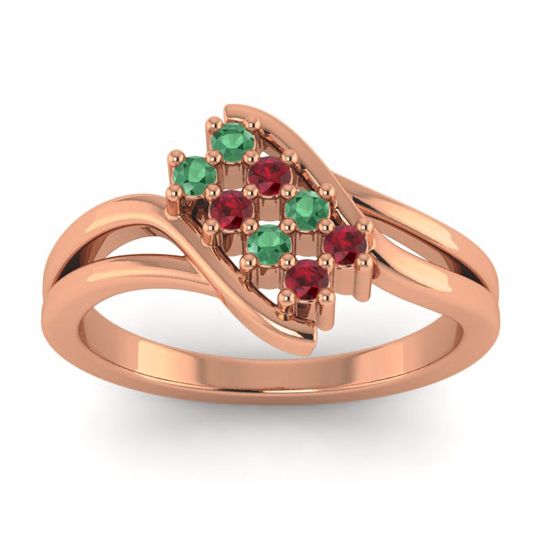 Simple Pave Bypass Agati Ring