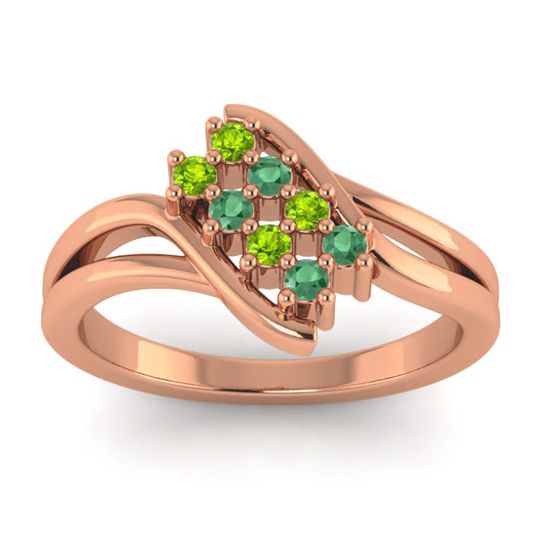 Simple Pave Bypass Agati Ring