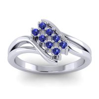 Simple Pave Bypass Agati Ring