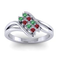 Simple Pave Bypass Agati Ring