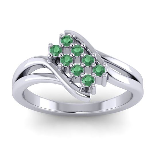 Simple Pave Bypass Agati Ring