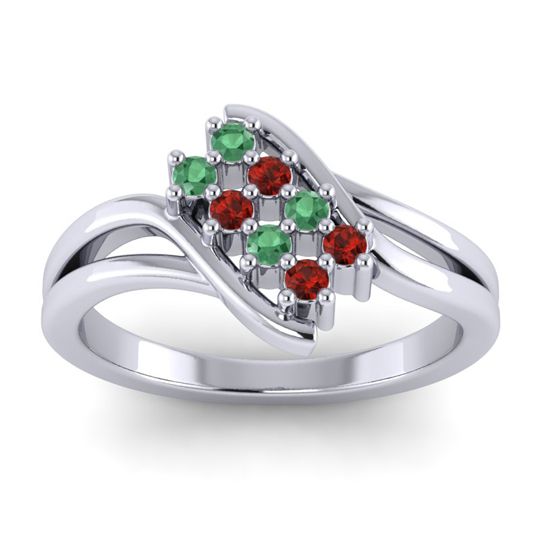 Simple Pave Bypass Agati Ring