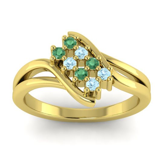 Simple Pave Bypass Agati Ring