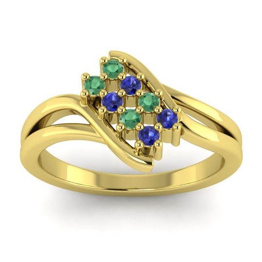 Simple Pave Bypass Agati Ring