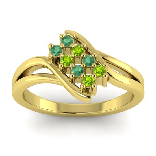Simple Pave Bypass Agati Ring